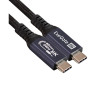 Кабель для зарядки EXEGATE TYPE-C - TYPE-C EX-CCP-USB4-CMCM-QC-1,0 EX298076RUS